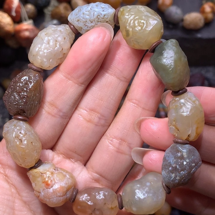 玛瑙/玉髓未镶嵌珠宝半成品