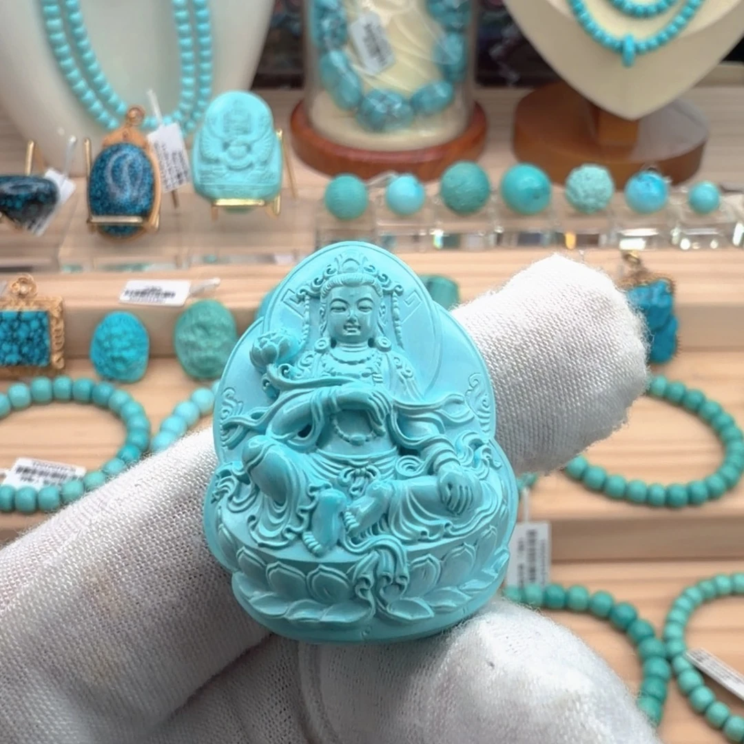 绿松石未镶嵌珠宝奇石