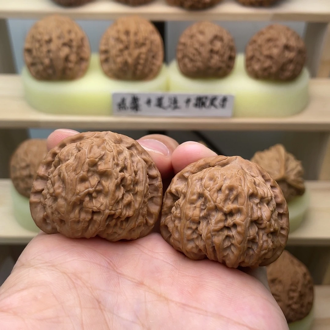文玩核桃吊坠41全品白狮子
