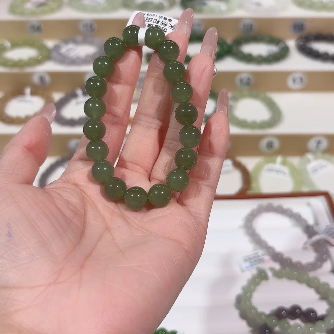 和田玉手链未镶嵌V