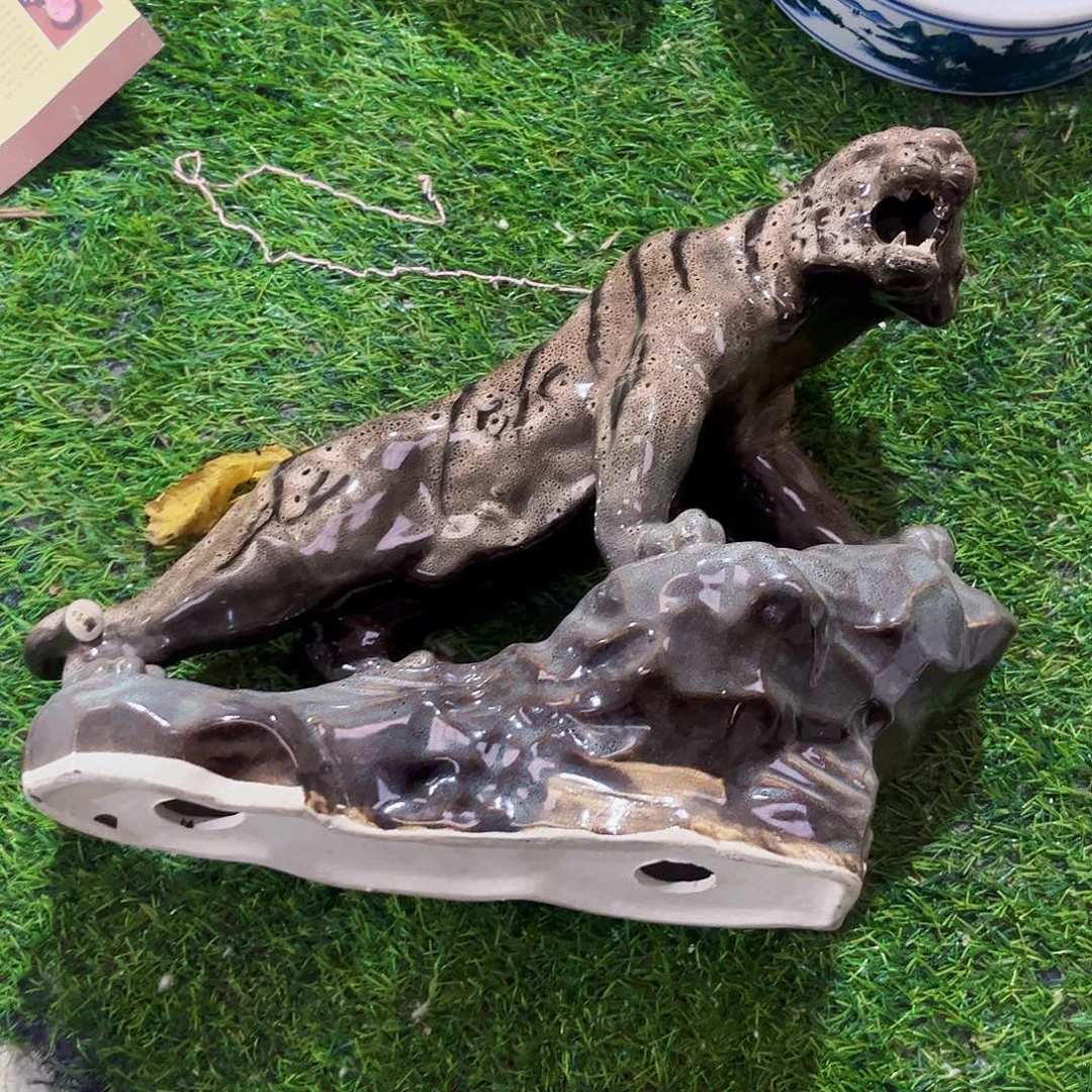 摆件，烧制问题都是正常的33号瑕疵品