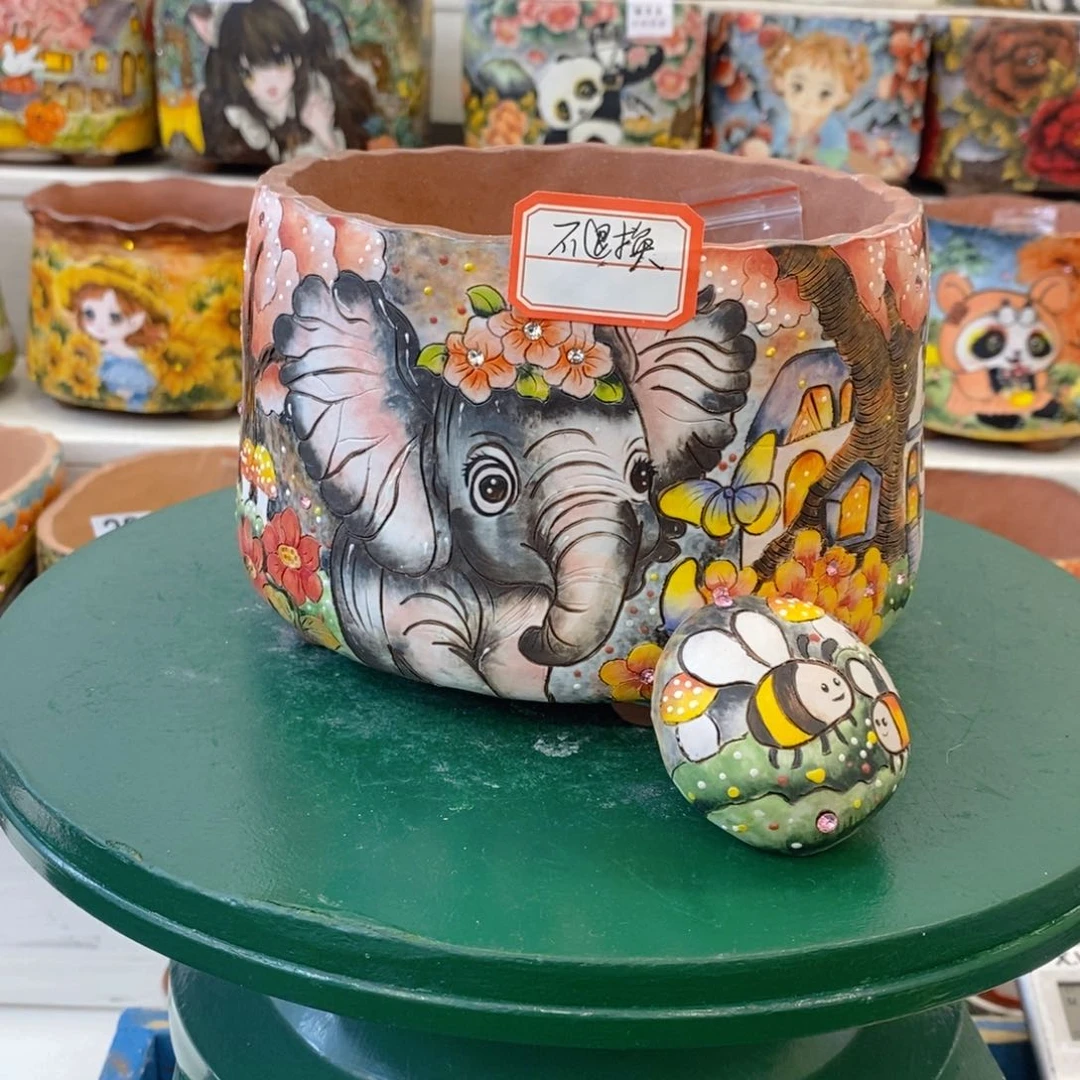 红陶一物一拍放漏