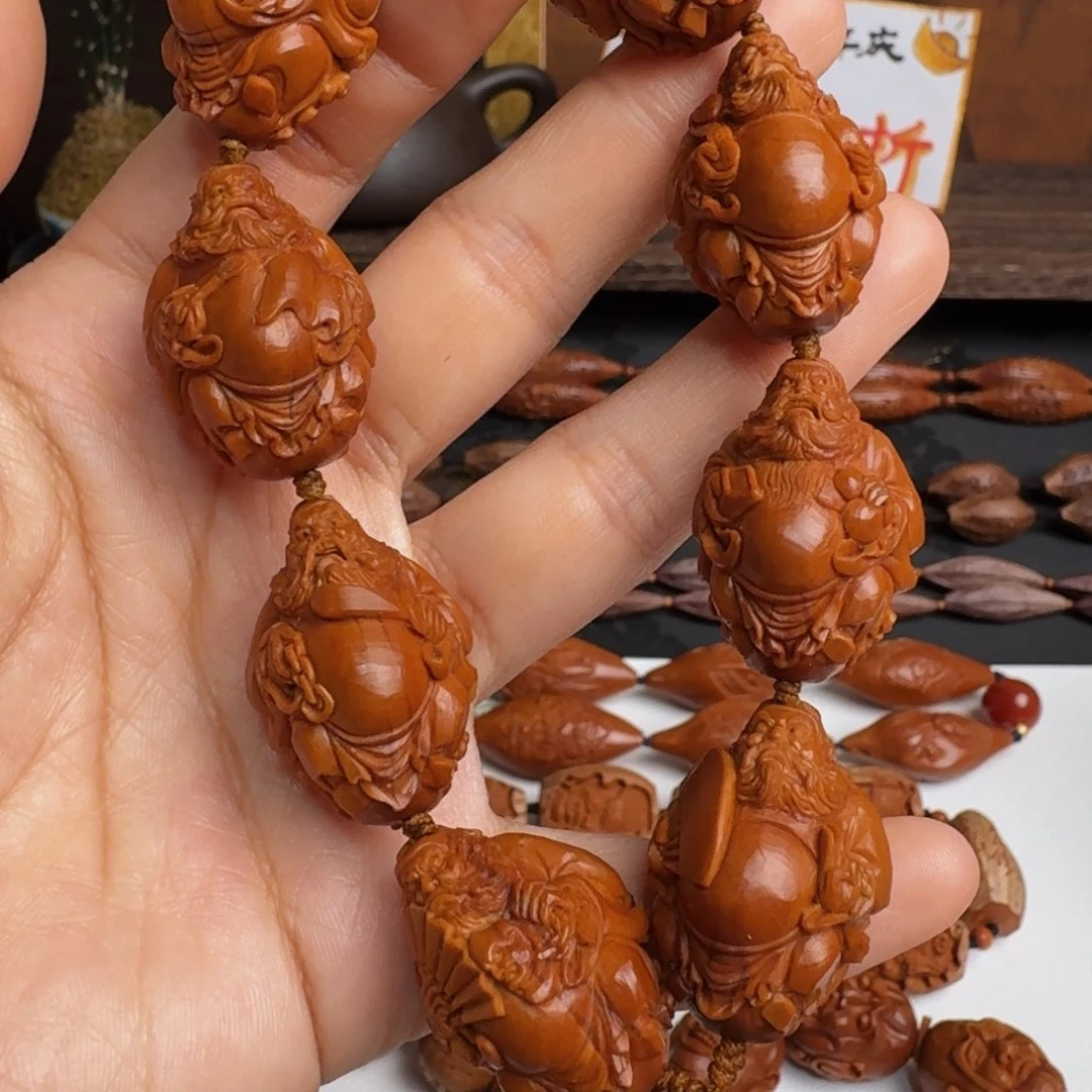 橄榄核手串/手链八宝钟馗