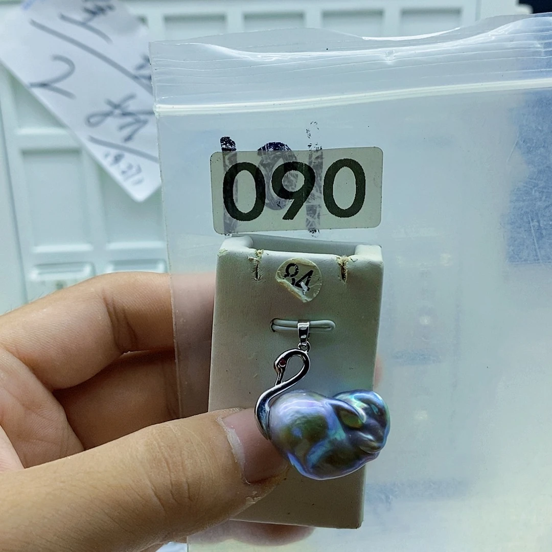 合金淡水珍珠颈饰