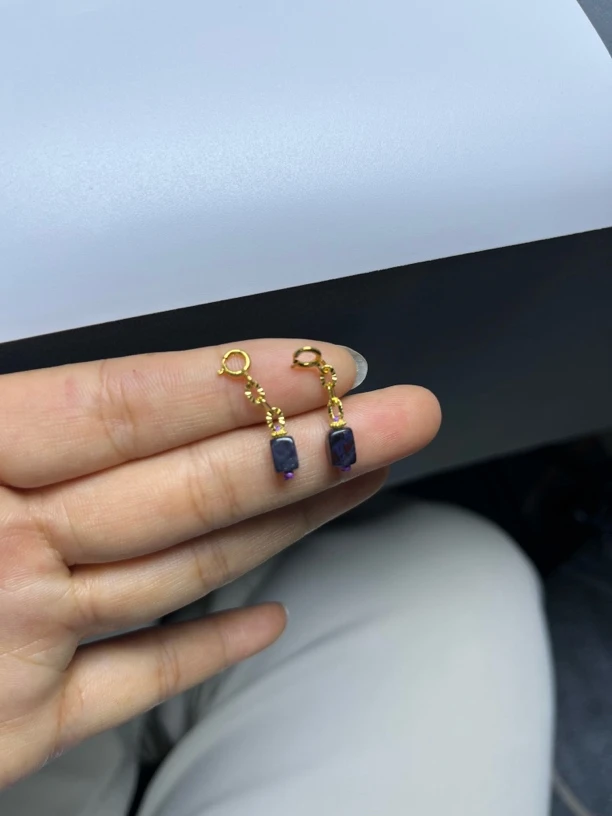 西亚珠宝SS69-舒俱来紫舒小挂坠4*6多样性发其一