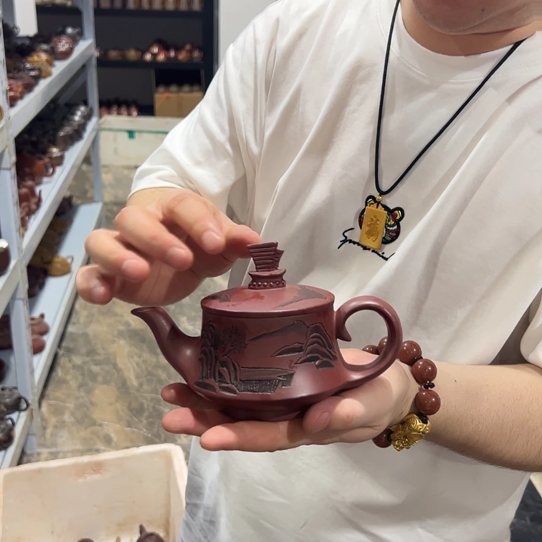 茶壶紫砂紫砂壶紫砂茶宠茶叶罐