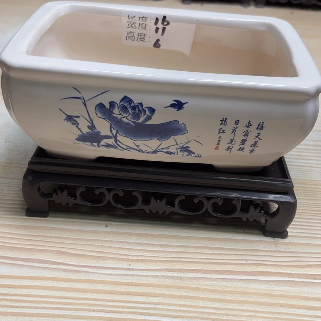 瓷片陶瓷花盆陶瓷艺术