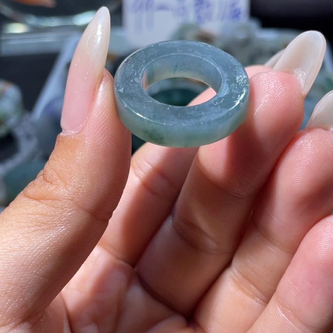 定制翡翠未镶嵌天然翡翠10-19圈