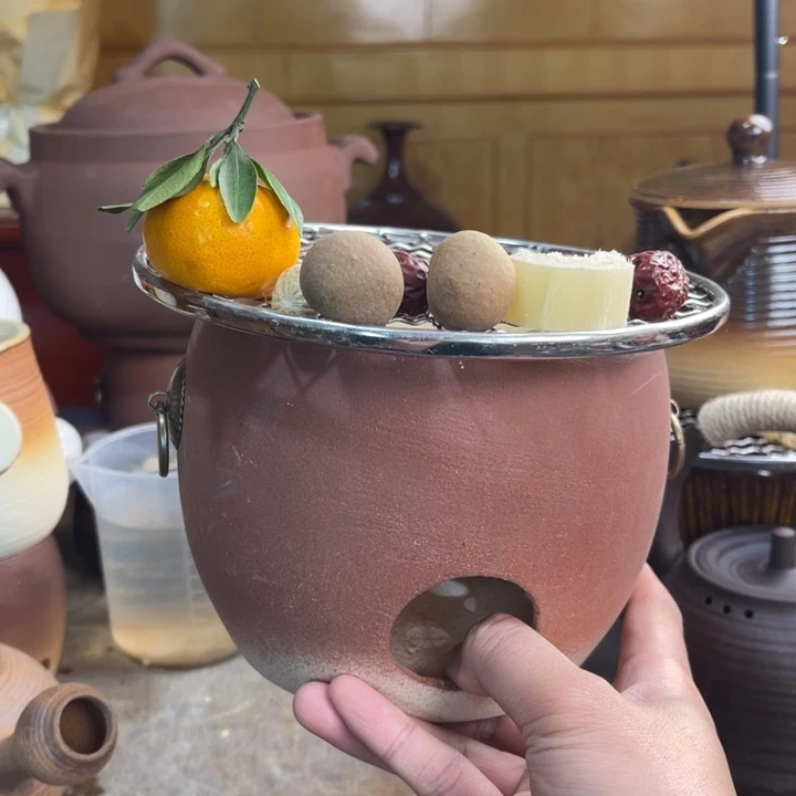 陶摆件他在这里我很担心她知道