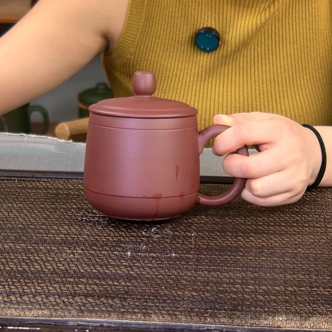 茶杯紫砂高货放漏