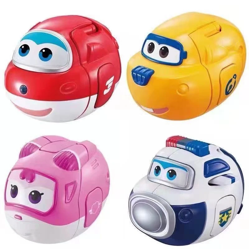 超级飞侠玩具套装全套变形机器人趣变蛋乐迪小爱多多包警长金小子