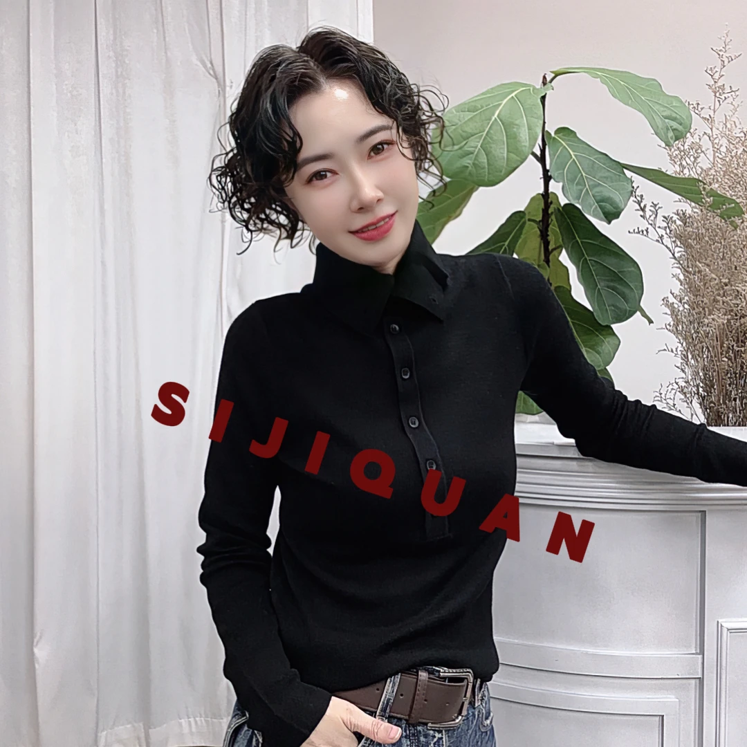 【四季泉定制】正品正版时尚气质显瘦冬季打底外穿新款潮牌女装2869