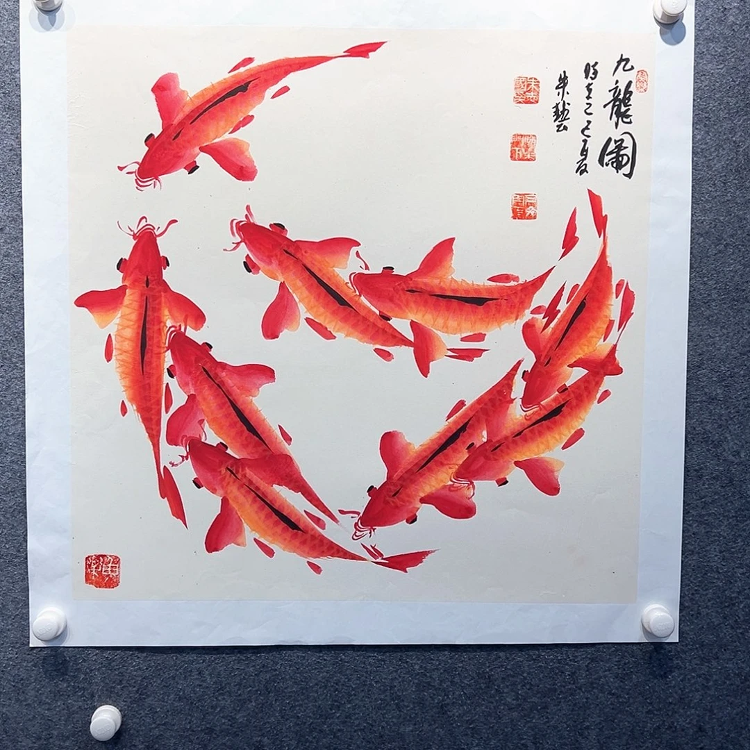 国画纯手绘系列画心