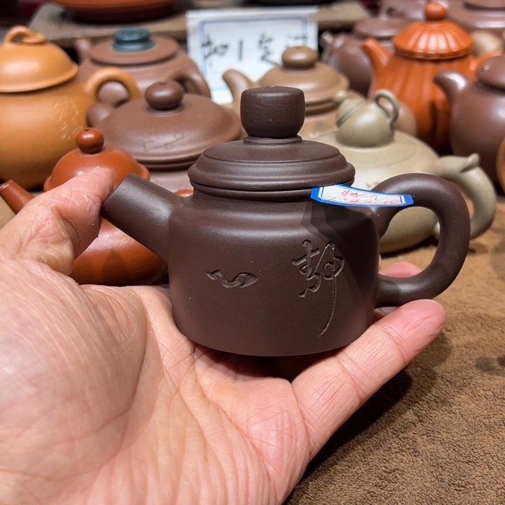 茶壶紫砂背*宜兴紫砂