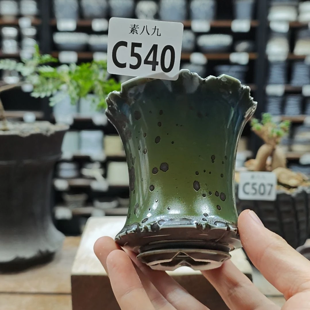 素八九陶瓷内口9.5高9.5