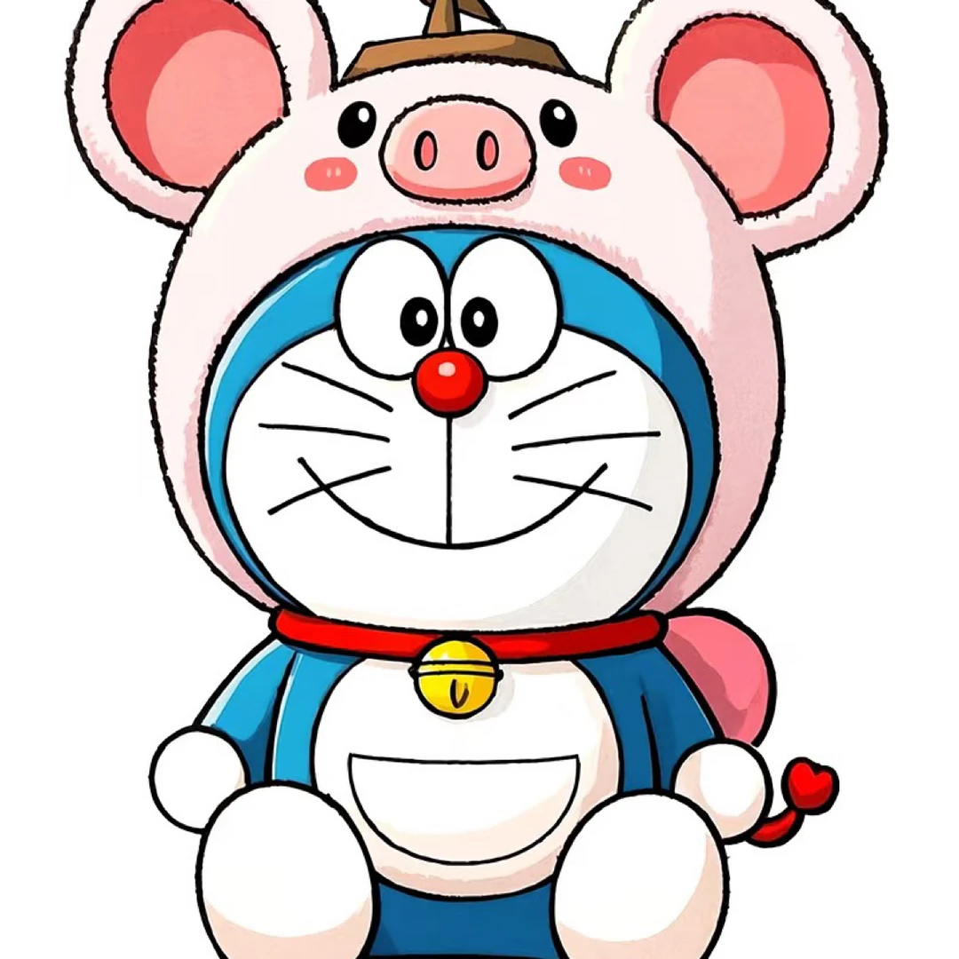 多啦12生肖亚克力片（4个厚）