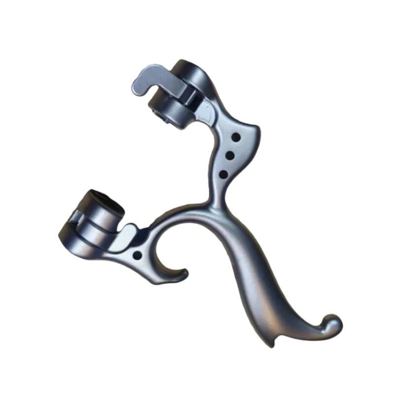 爱鸟善巧弓艺钛合金TC21精雕怜羽弹弓扁皮快压竞技专用