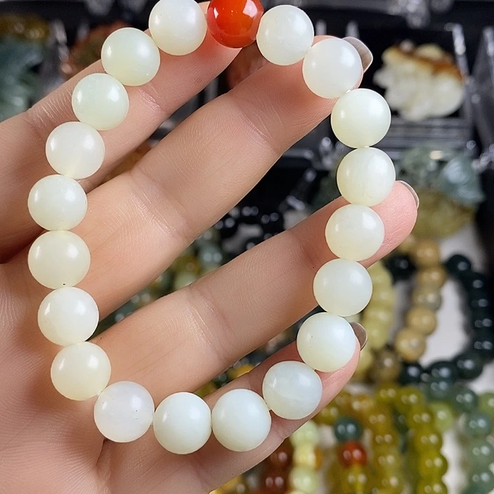 蛇纹石玉未镶嵌手串