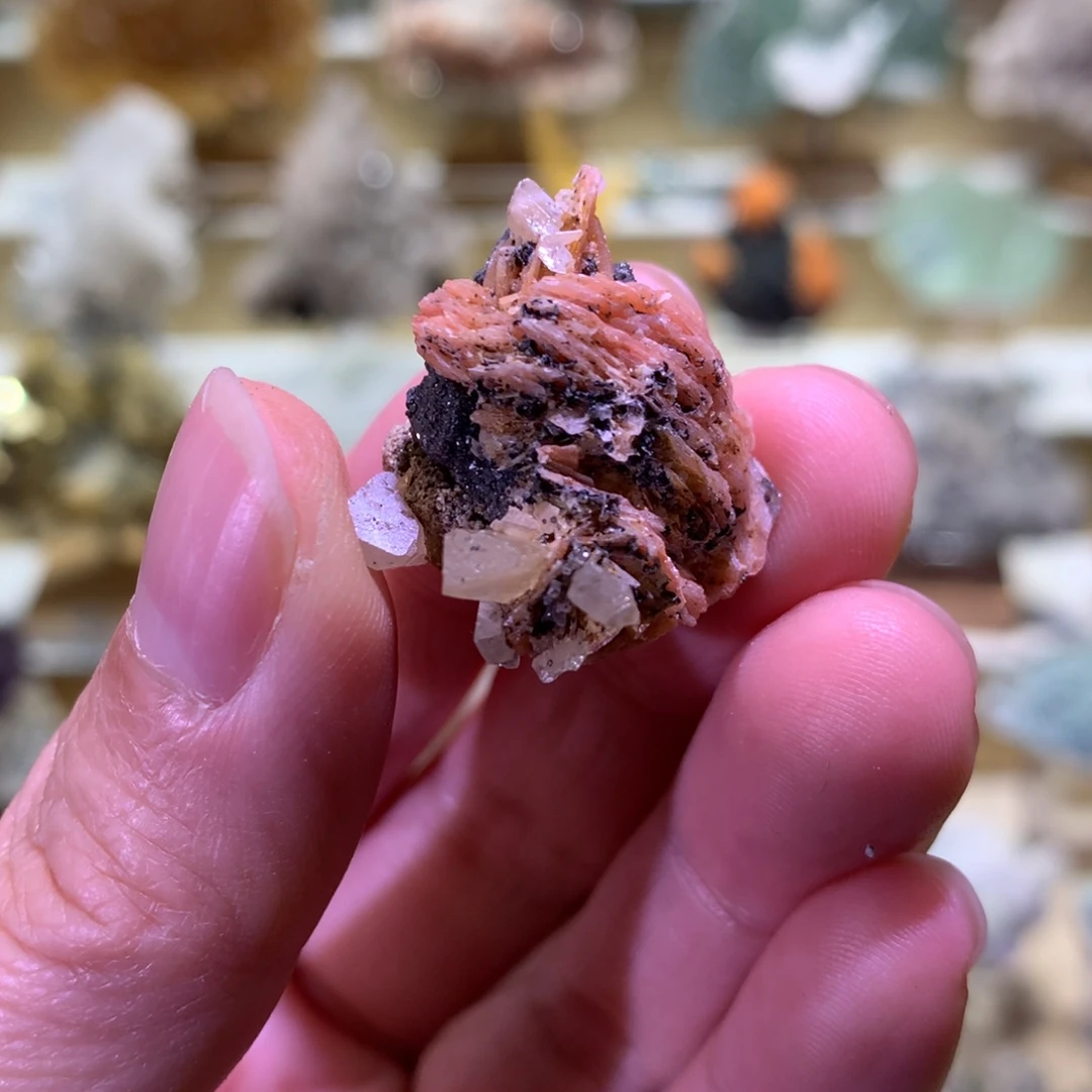 石材天然水晶矿物摆件