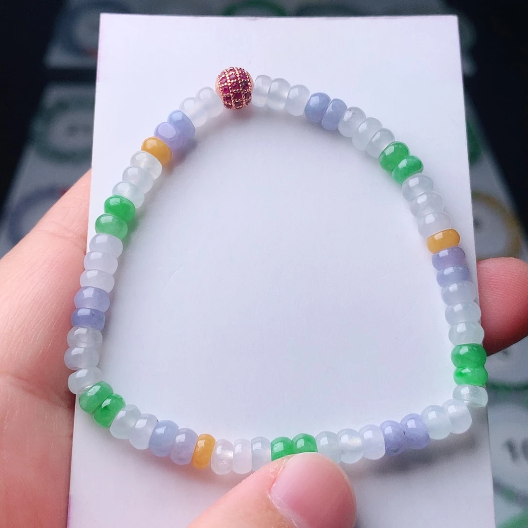 翡翠未镶嵌手链翡翠