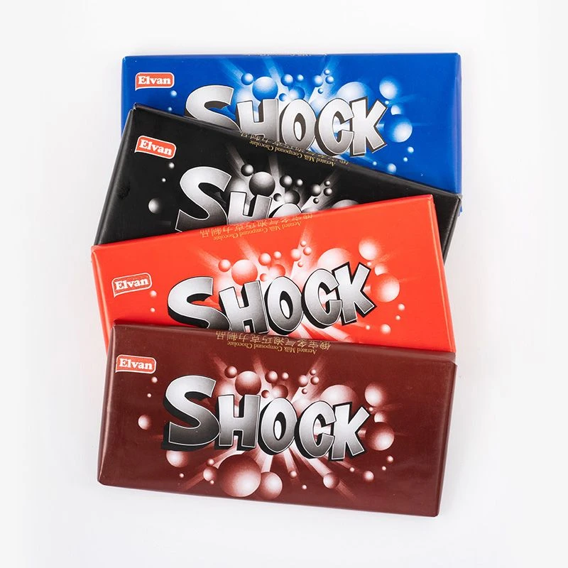 得闲土耳其进口俄宝多牌SHOCK气泡巧克力制品60g