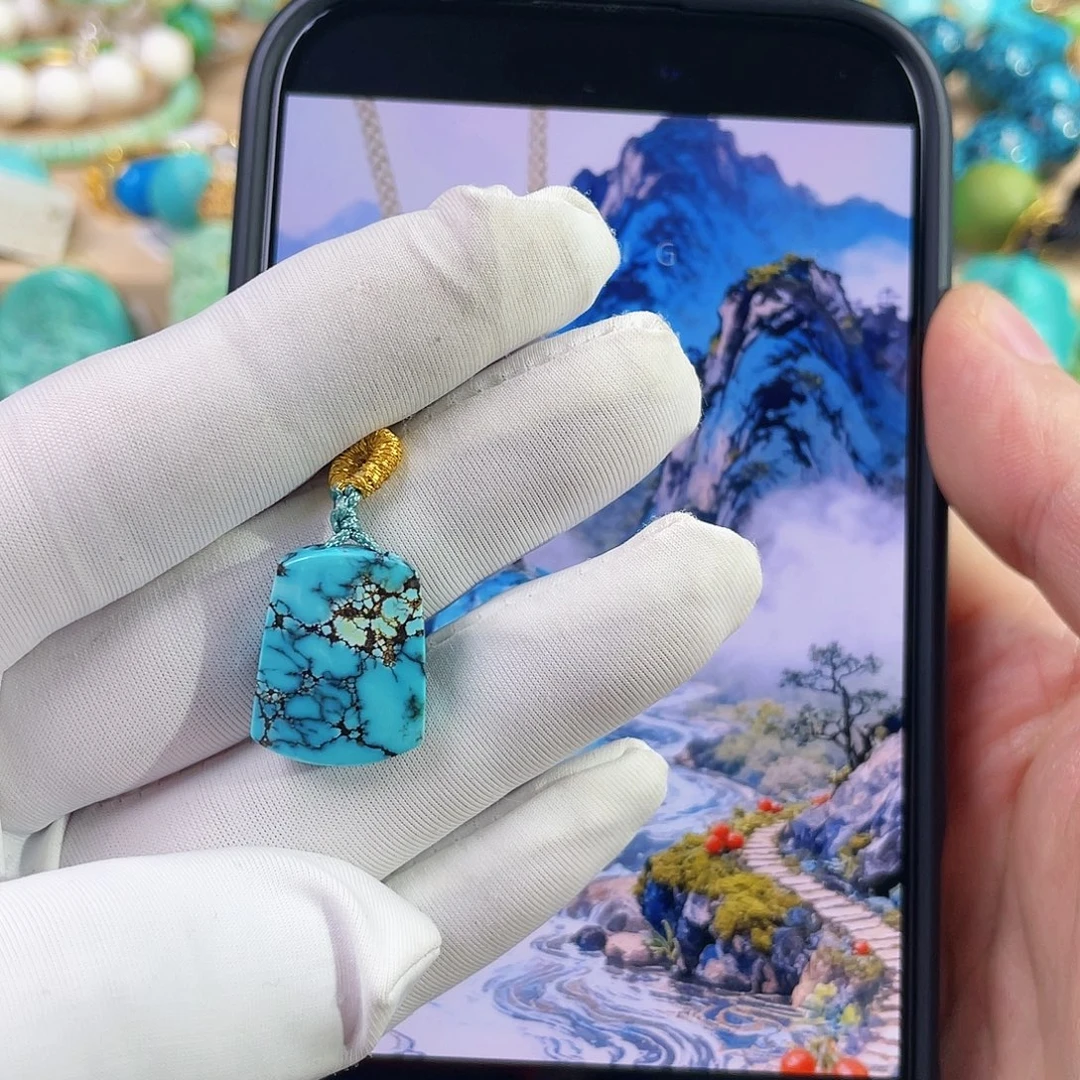 绿松石未镶嵌珠宝奇石