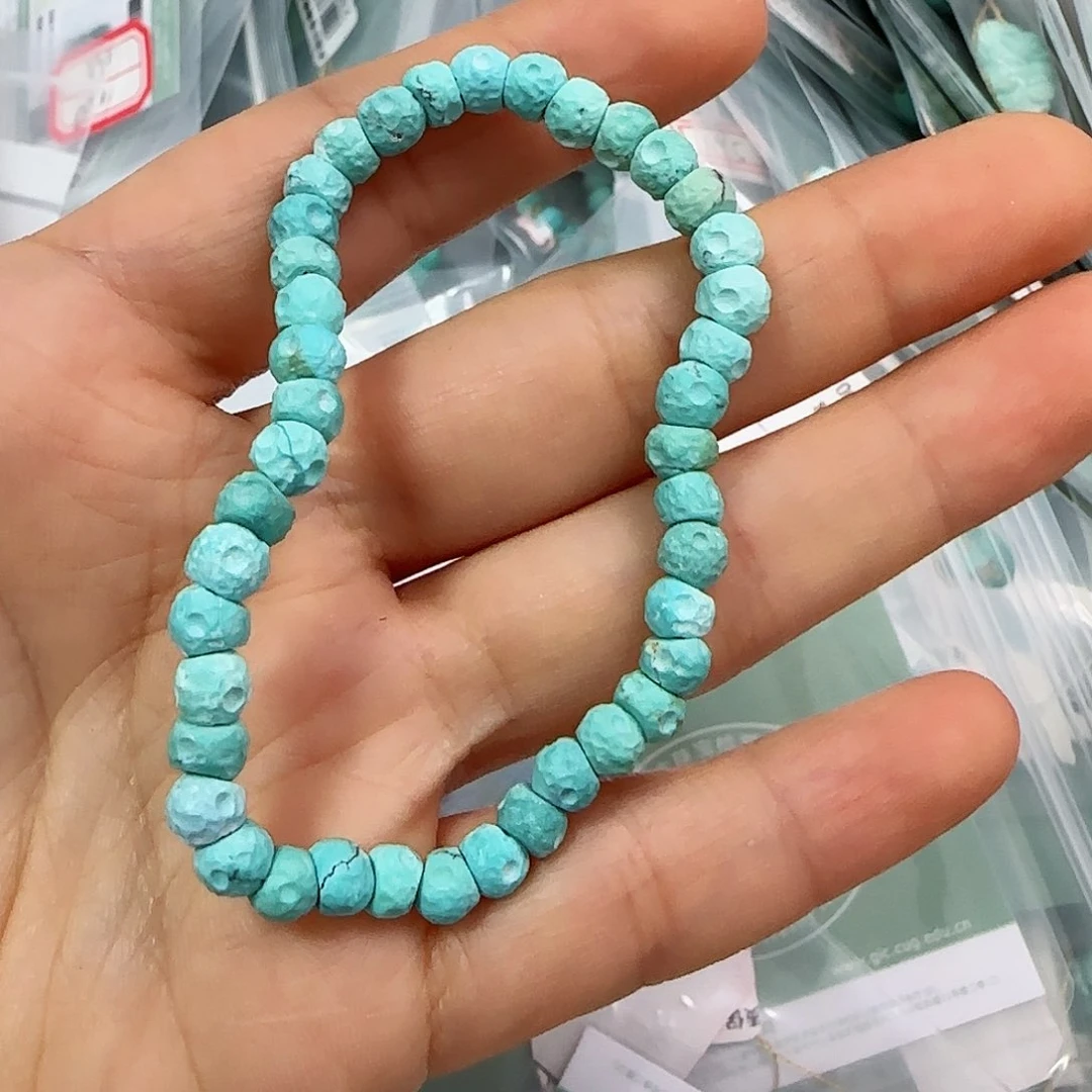 绿松石珠宝半成品未镶嵌