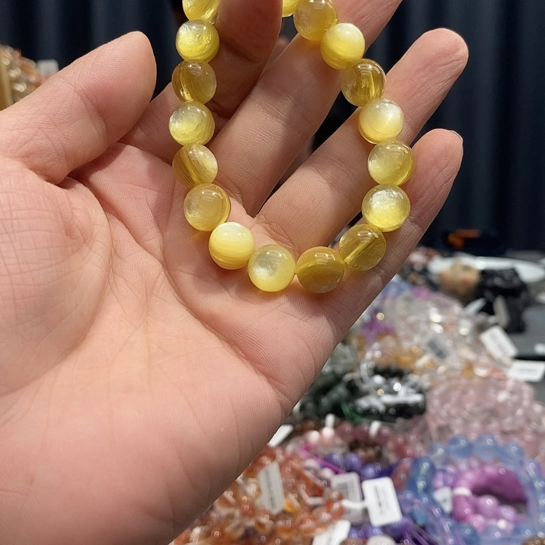 未镶嵌手链水晶易****花