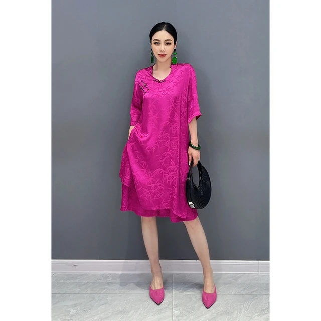 2025春季新款套装新中式国风盘扣斜襟开衩上衣短裤两件套优雅女装