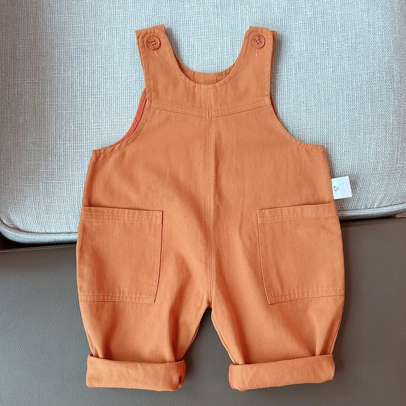 【软软背带裤】婴儿背带裤春秋装春季儿童男女宝韩版洋气舒适连体裤