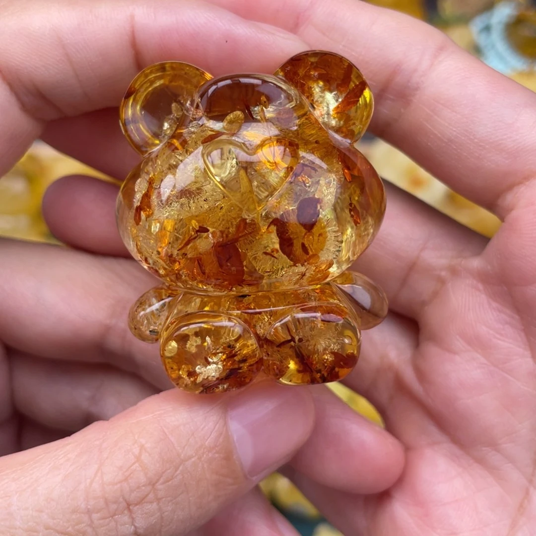 裸石琥珀未镶嵌蜜蜡