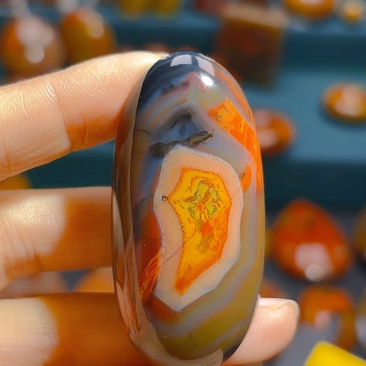 玛瑙/玉髓吊坠(不含链)未镶嵌