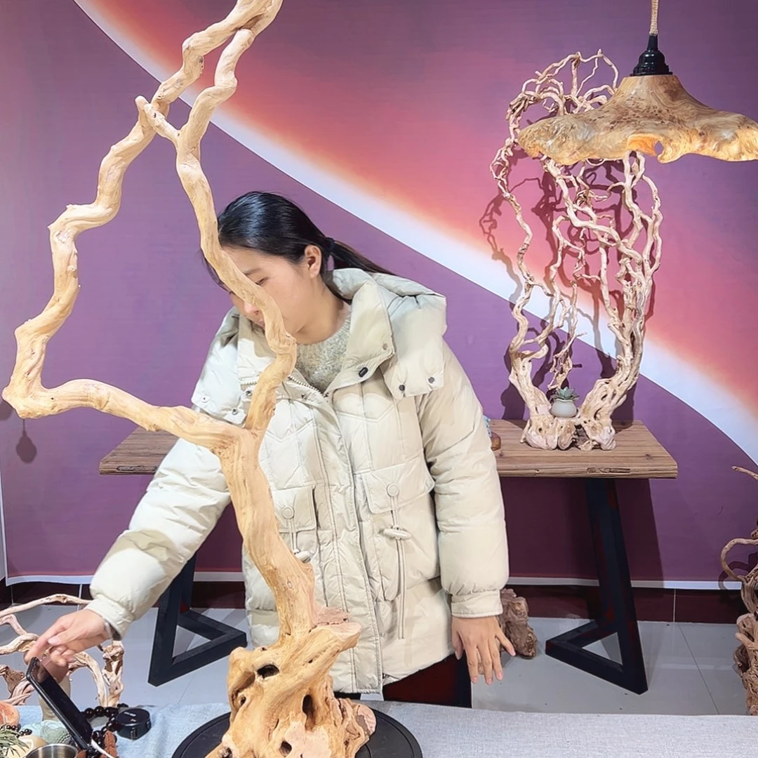 棪***木天然杜鹃根根艺摆件