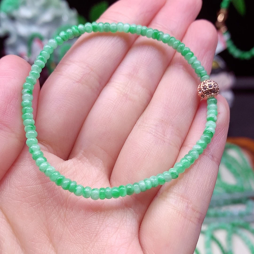 翡翠未镶嵌手链翡翠