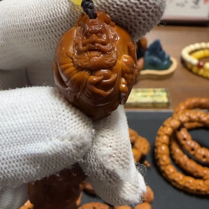 手串/手链橄榄核钟馗手串阿爸剧透