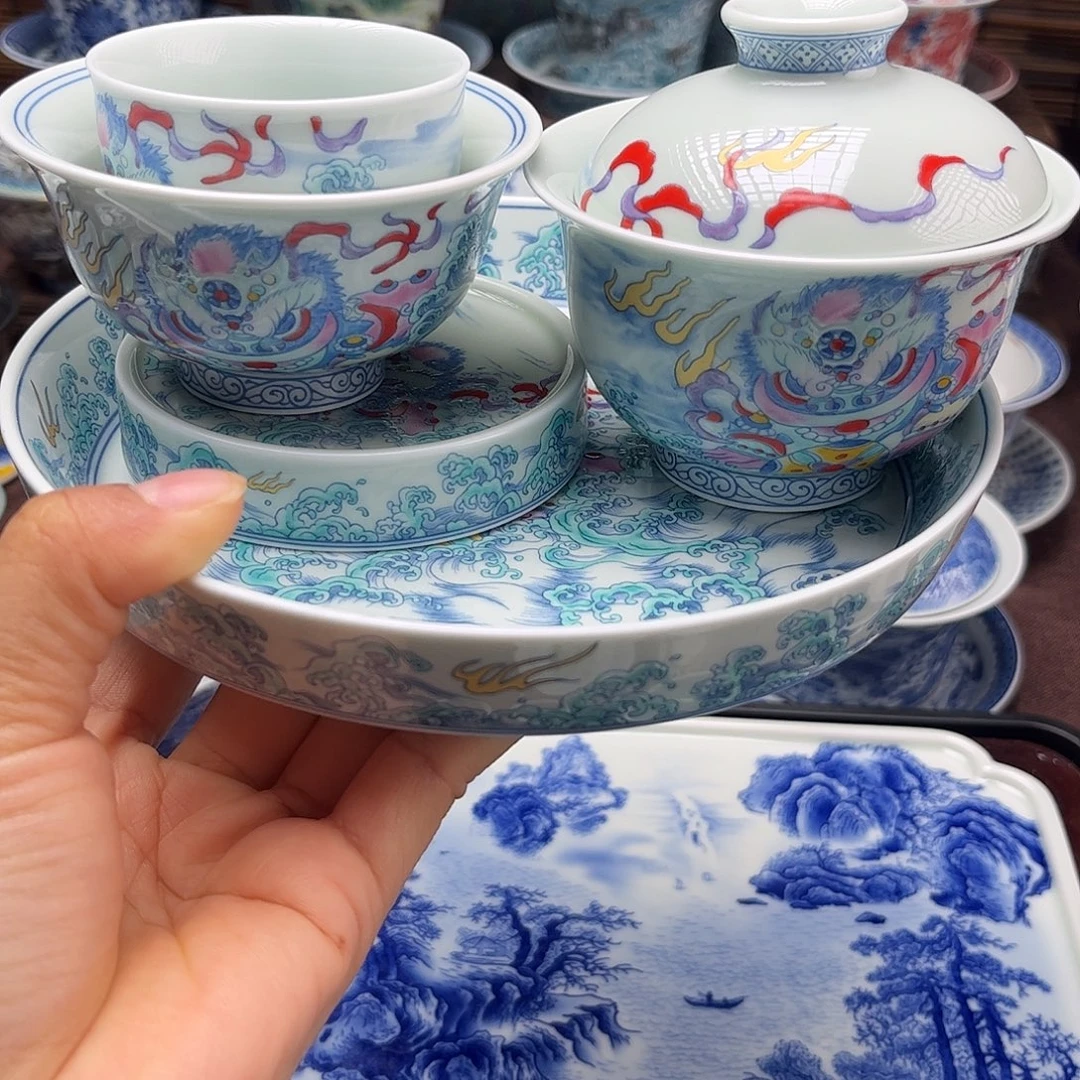 景德镇陶瓷五件套