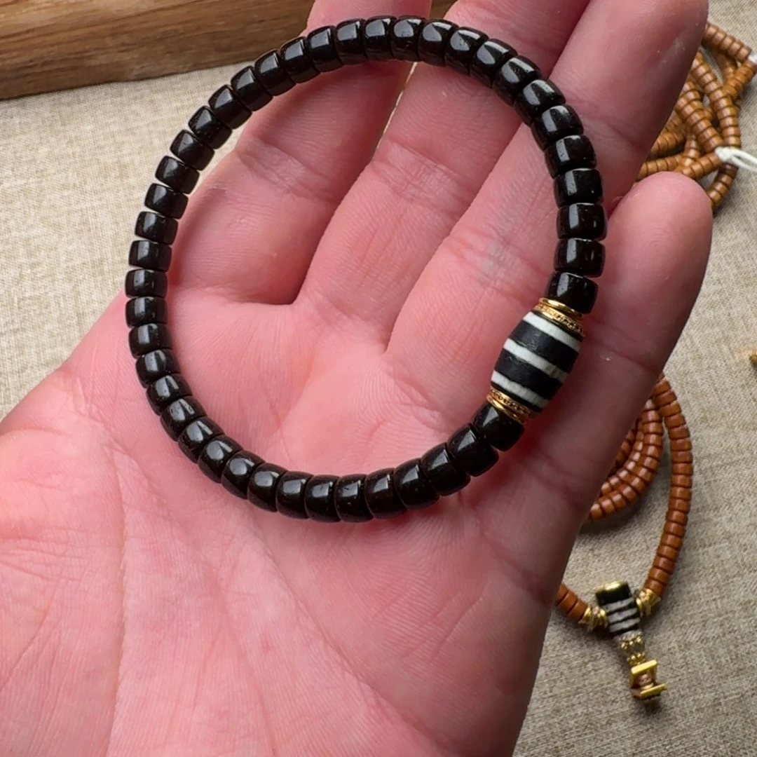 椰蒂吊坠椰蒂药片搭配线珠