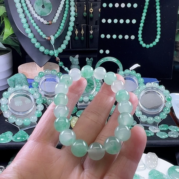 未镶嵌手串石英质玉