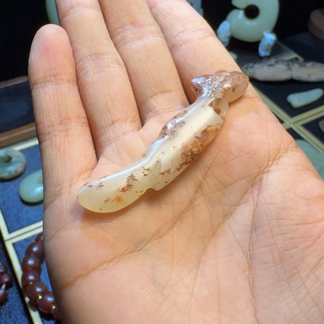 玉玉摆件笛枭器形
