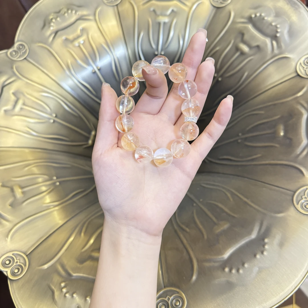 源源手作*鸿运当头锦鲤胶花手串E2-5