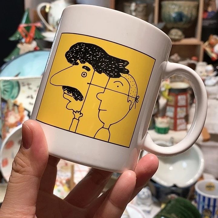 马克杯面具马克杯………