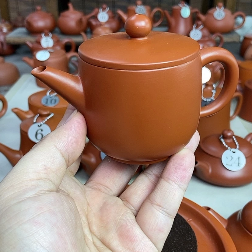 【闪购商品】茶壶朱泥135cc000000000000000