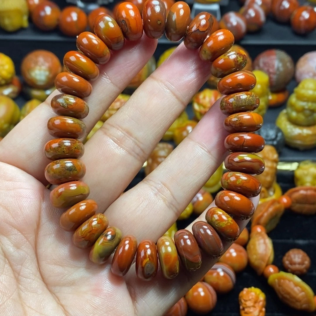 玛瑙/玉髓未镶嵌战国红战国红12.8尺寸