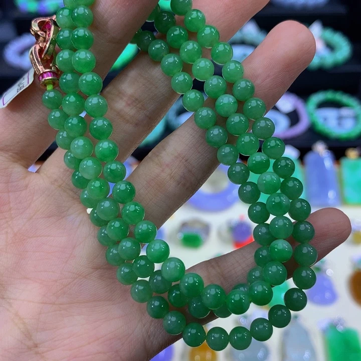 未镶嵌手链翡翠翡翠