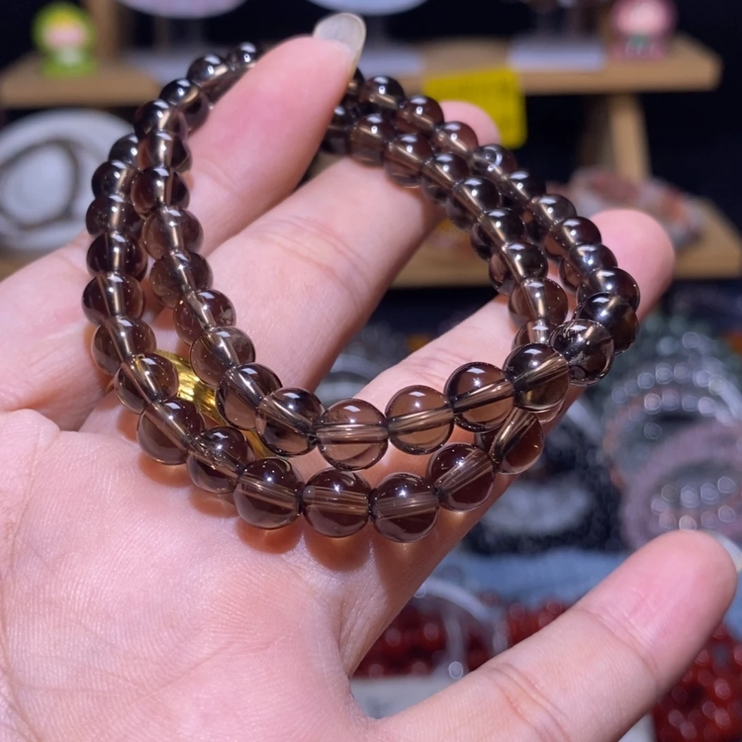 手串水晶未镶嵌32 茶晶 7