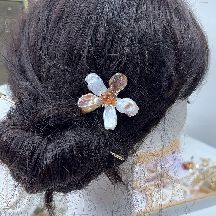 淡水珍珠甜美银S925镶嵌