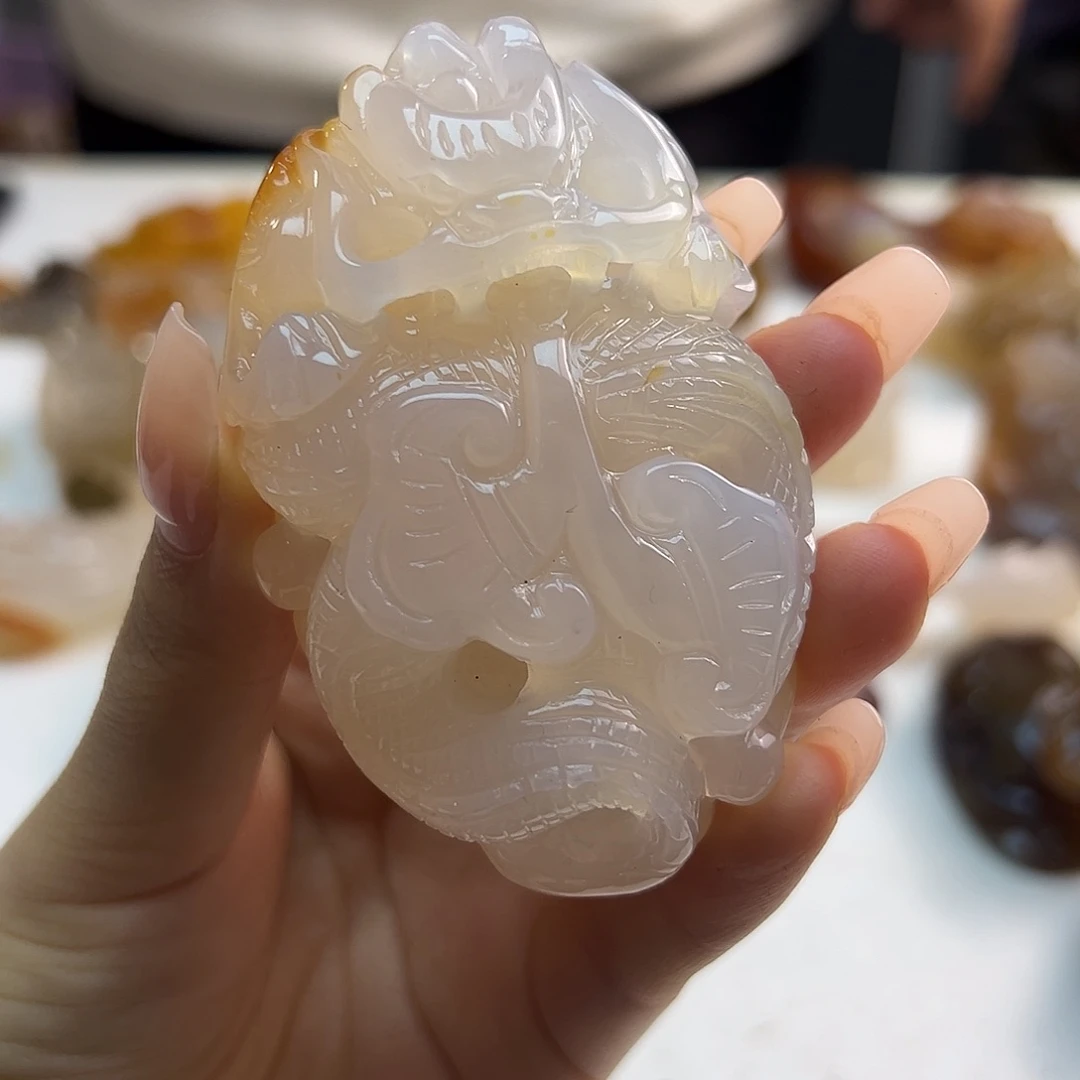 玛瑙/玉髓合金颈饰