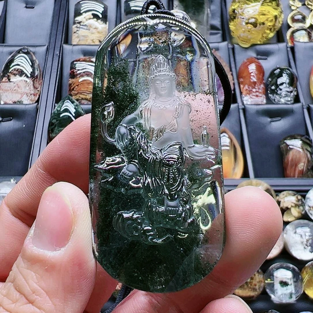 水晶吊坠……未镶嵌麒*豆