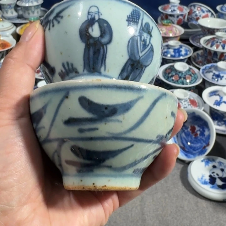景德镇手工手绘杯