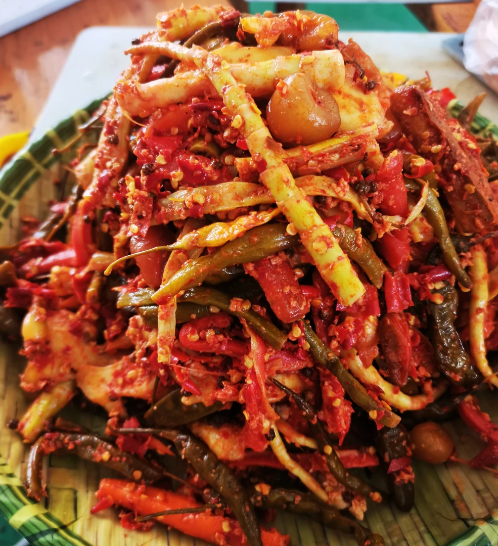 榕江潘老奶家腌菜